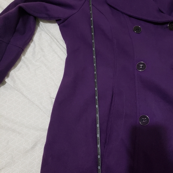 FASHION BUG PURPLE COAT 1X❤ - Picture 9 of 13